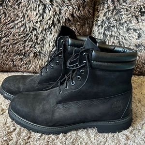 Timberland construction boots